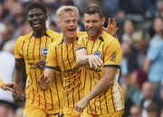 官方：布莱顿与球队中场米尔纳续约1年