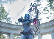 《魔兽世界》月之女祭司绝美COS 俄罗斯美女还原度爆表
