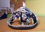 国外玩家晒手工软陶《魔兽世界》坐骑 神圣玛瑙云端祥龙
