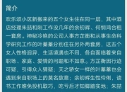 《欢乐颂3》新五美是哪几个人？《欢乐颂3》阵容剧情介绍