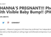 曝rihanna蕾哈娜怀孕 孩子爸爸是嘻哈歌手A$AP Rocky